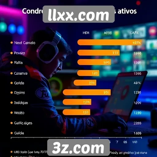 Estatísticas de jogadores ativos no llxx.com